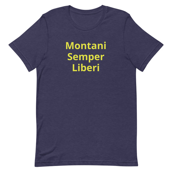 Montani Semper Liberi - Unisex t-shirt